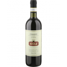 Красное вино Chianti riserva сухое 0.75л